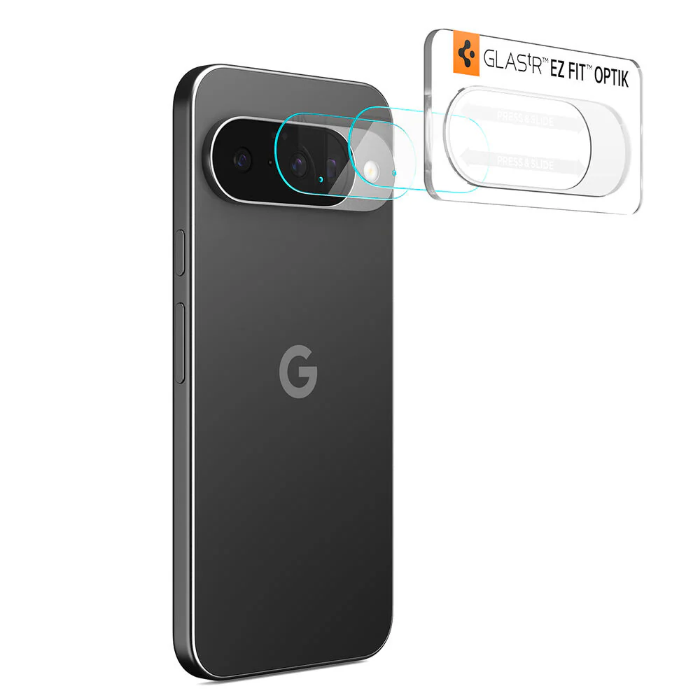 Spigen Google Pixel 10 GLAS.tR EZ Fit Optik 2PCS Lens Protector - Clear - Image 3