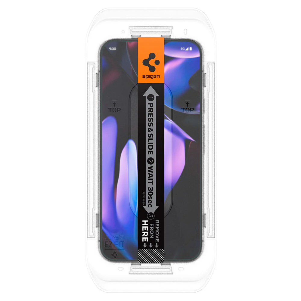 Spigen Google Pixel 10 GLAS.tR EZ Fit Privacy 2PCS Glass Screen Protector - Black - Image 4