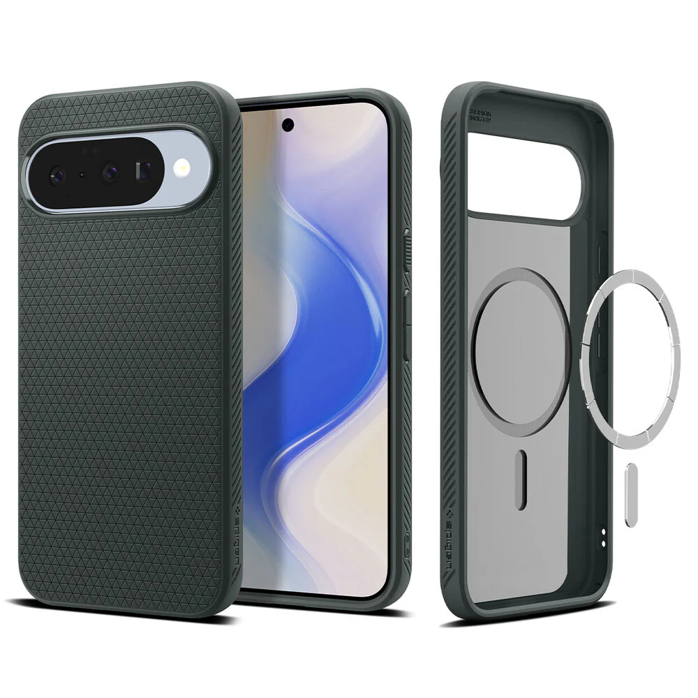 Spigen Google Pixel 10 Liquid Air (MagFit) Case - Abyss Green - Image 2