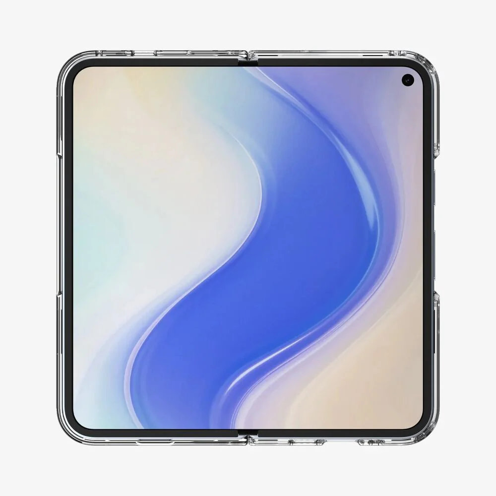 Spigen Google Pixel 10 Pro Fold Ultra Hybrid (MagFit) Case - Clear Case / White Ring - Image 4