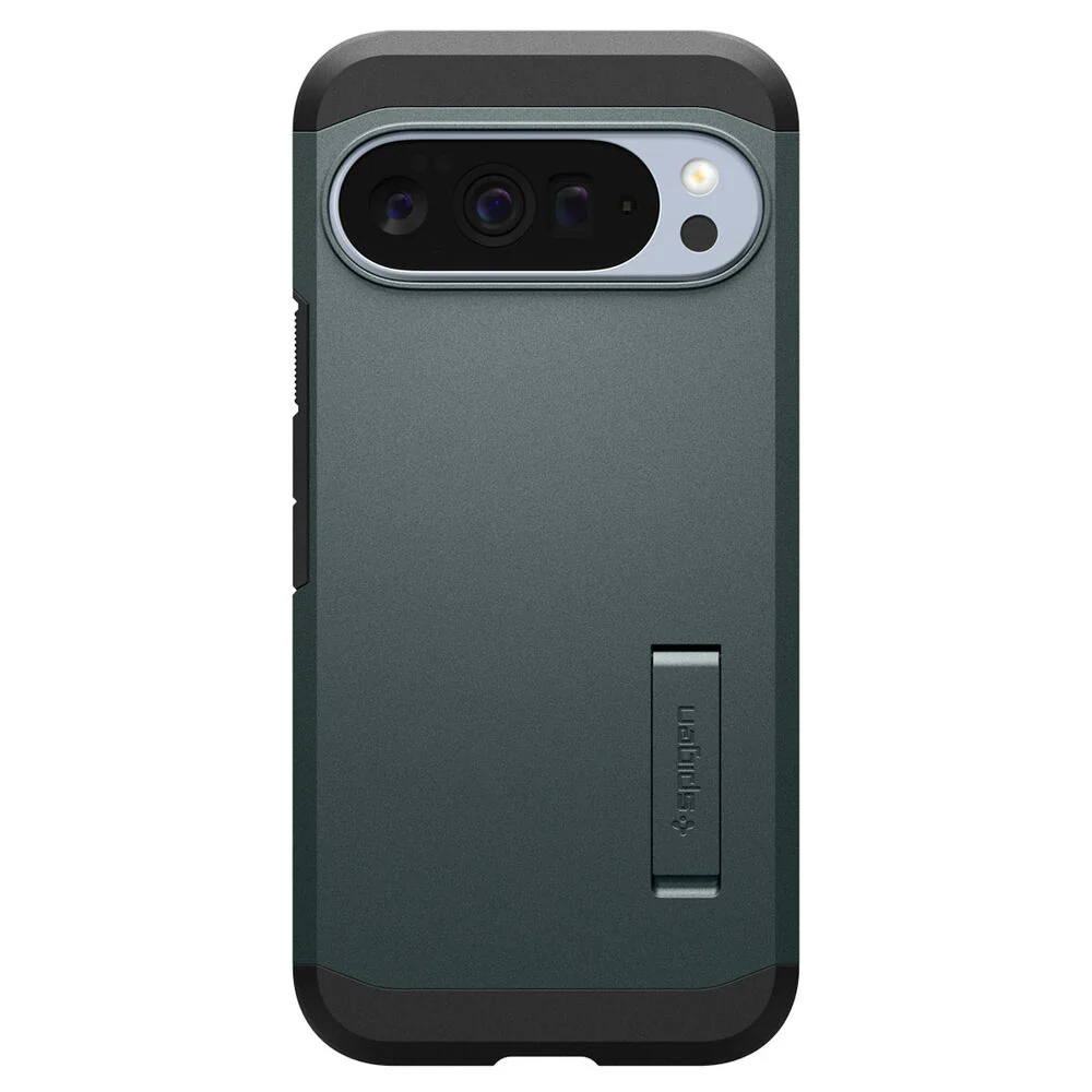 Spigen Google Pixel 10 Pro XL Tough Armor (MagFit) Case - Abyss Green - Image 2