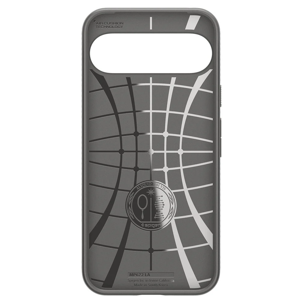 Spigen Google Pixel 9 Liquid Air Case - Marble Grey - Image 3