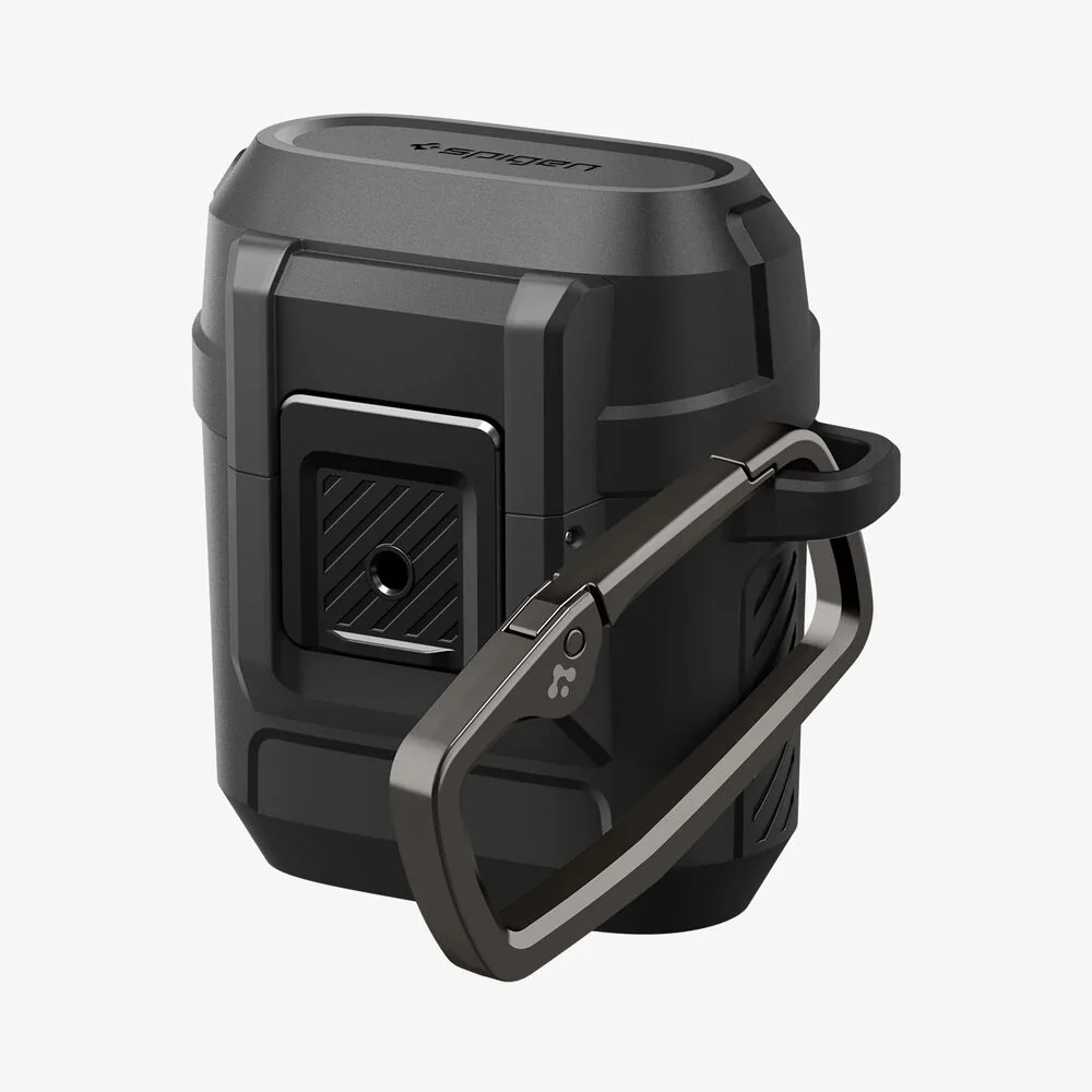 Spigen Google Pixel Buds 2a Lock Fit Case (Black) - Image 4