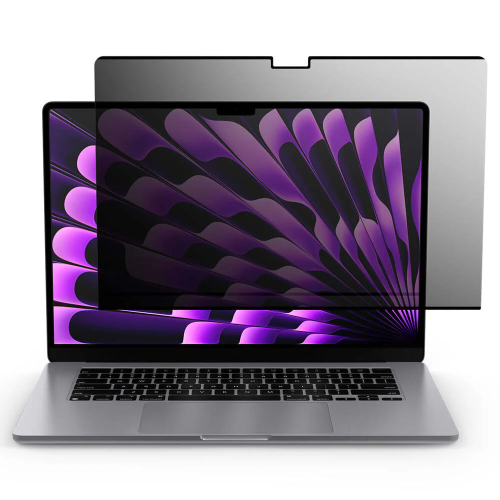 Spigen MacBook Air 15" Safe View Screen Protector 1PC (Black) - Image 3