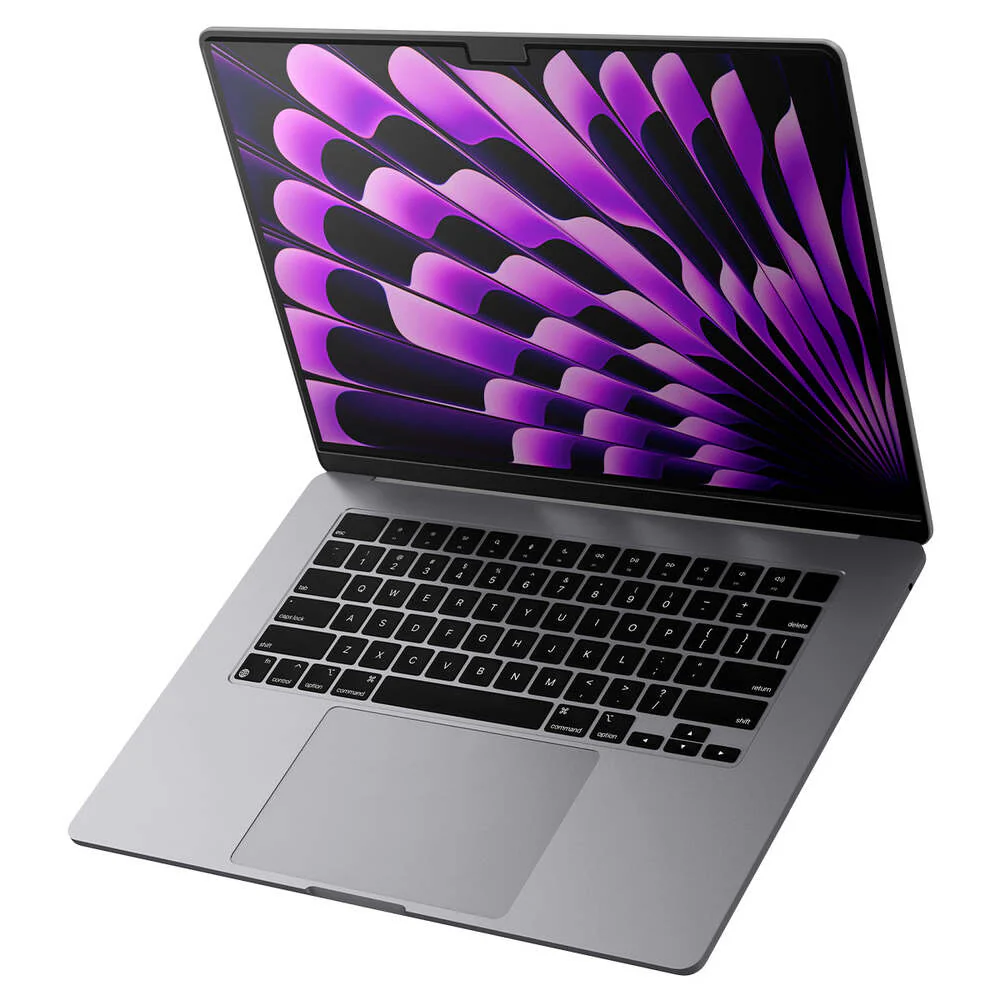 Spigen MacBook Air 15" Safe View Screen Protector 1PC (Black) - Image 6