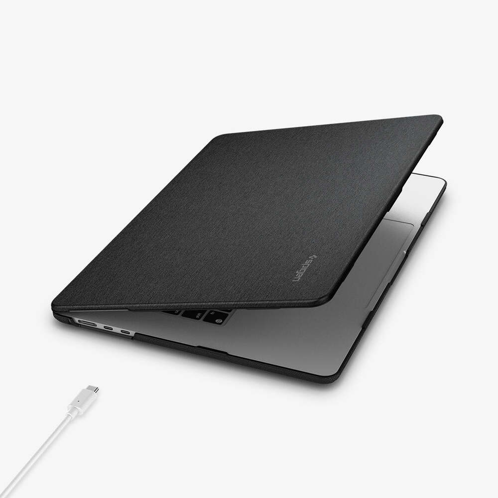 Spigen MacBook Air 15" Urban Fit Case (Black) - Image 6
