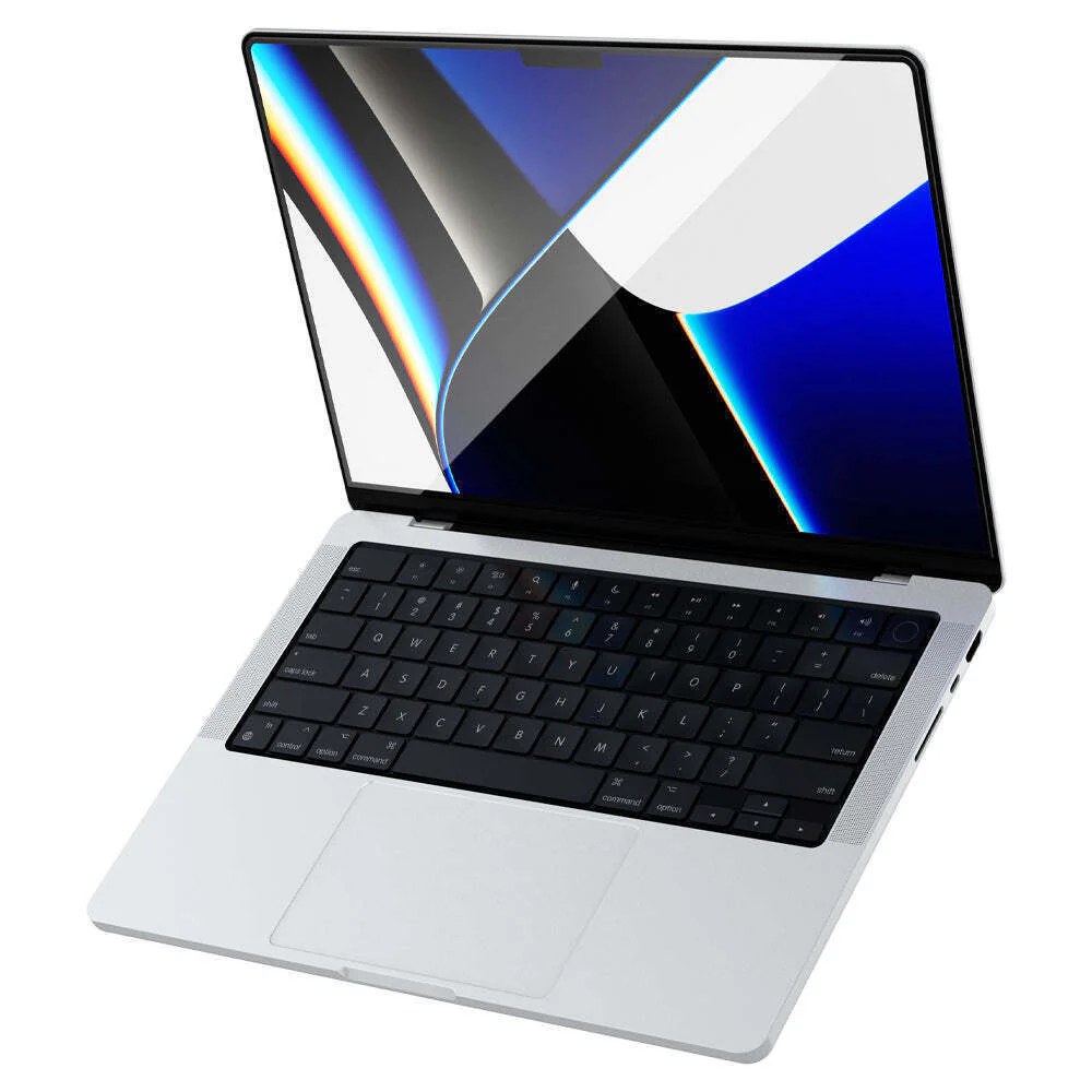 Spigen MacBook Pro 14" GLAS.tR Slim Glass Screen Protector (Clear) - Image 5