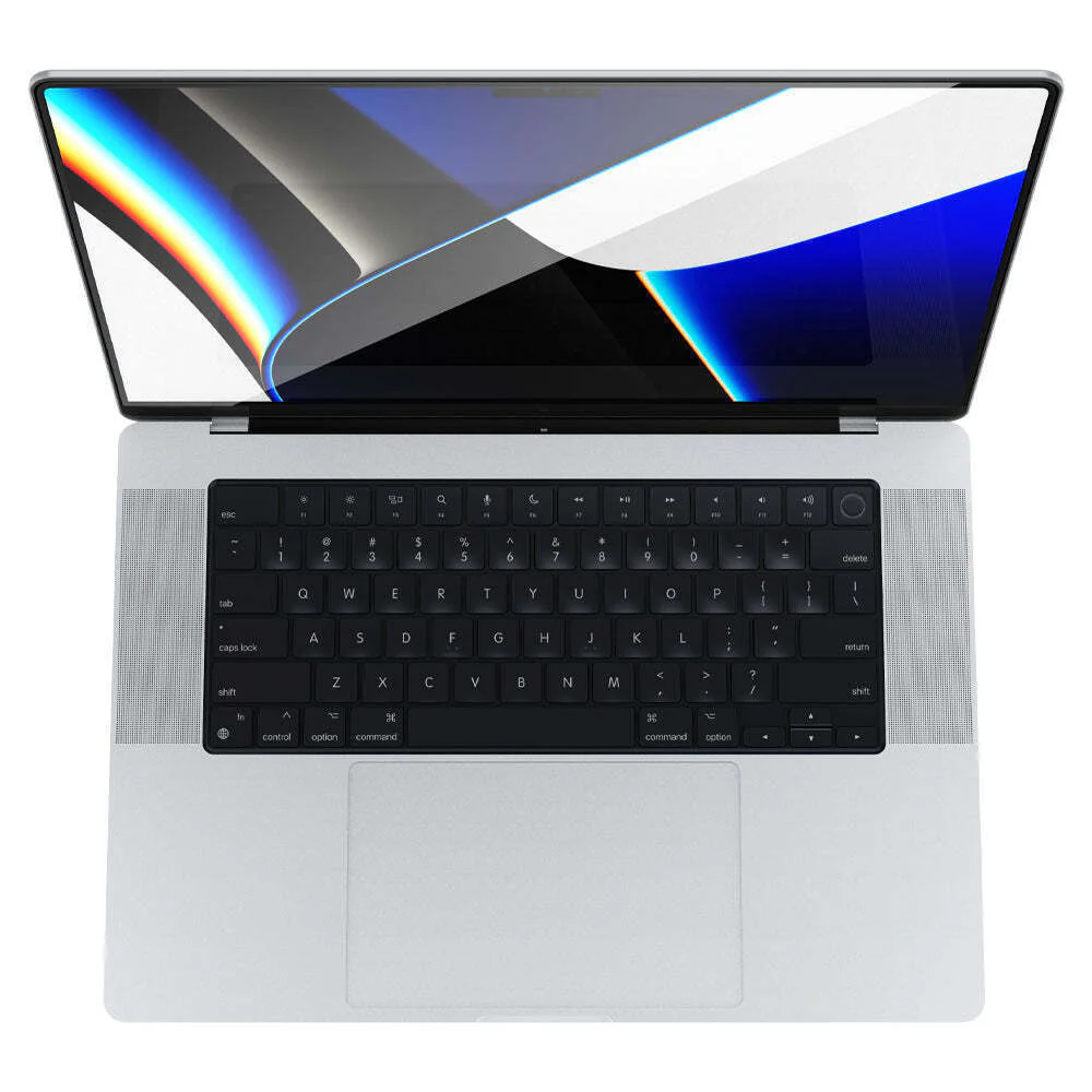 Spigen MacBook Pro 16" GLAS.tR Slim Glass Screen Protector (Clear) - Image 4