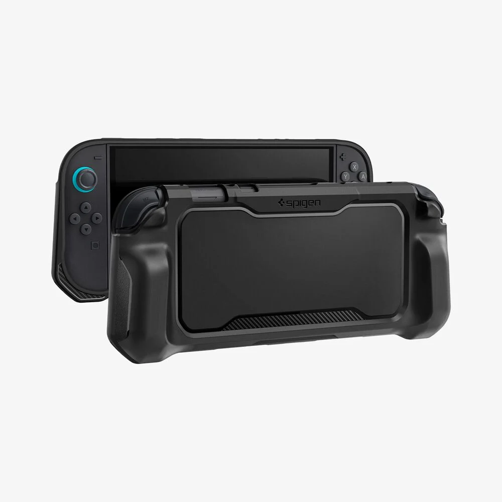 Spigen Nintendo Nintendo Switch 2 Rugged Armor Video Game Accessories - Black - Image 4