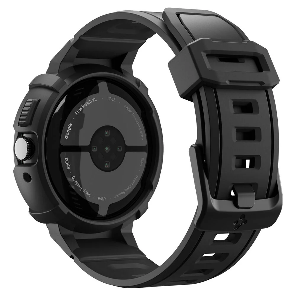 Spigen Pixel Watch 4 45mm Rugged Armor Pro Case (Black) - Image 4