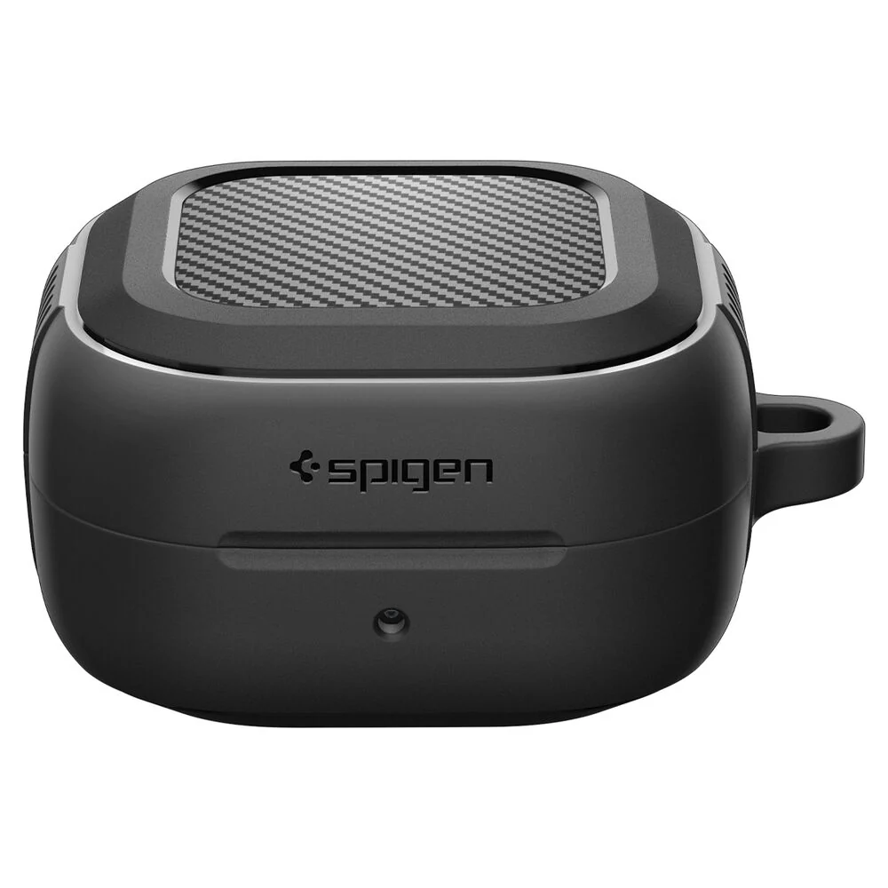 Spigen Samsung Galaxy Buds 4 / 4 Pro Rugged Armor Case - Black - Image 5
