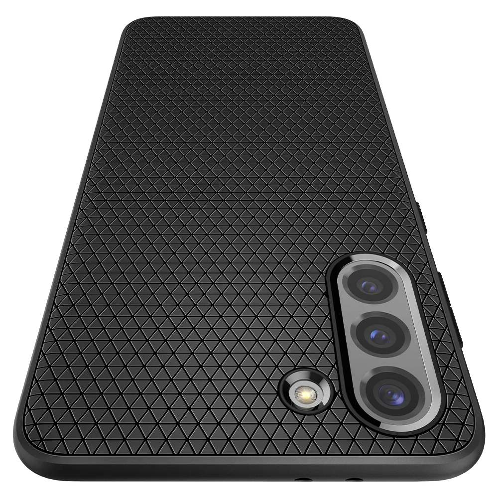 Spigen Samsung Galaxy S21 Plus Liquid Air Case - Black - Image 3