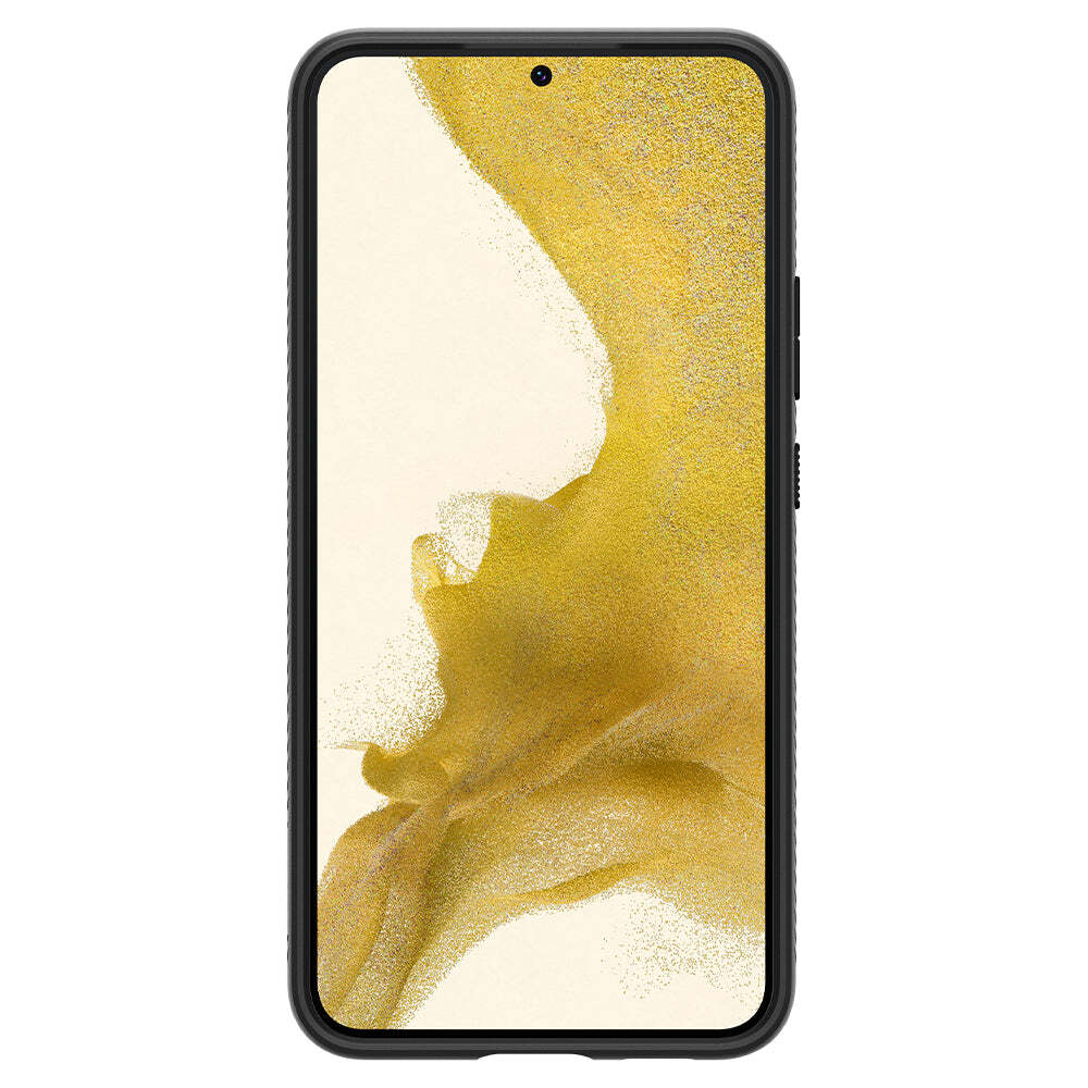 Spigen Samsung Galaxy S22 Plus Liquid Air Case - Black - Image 3
