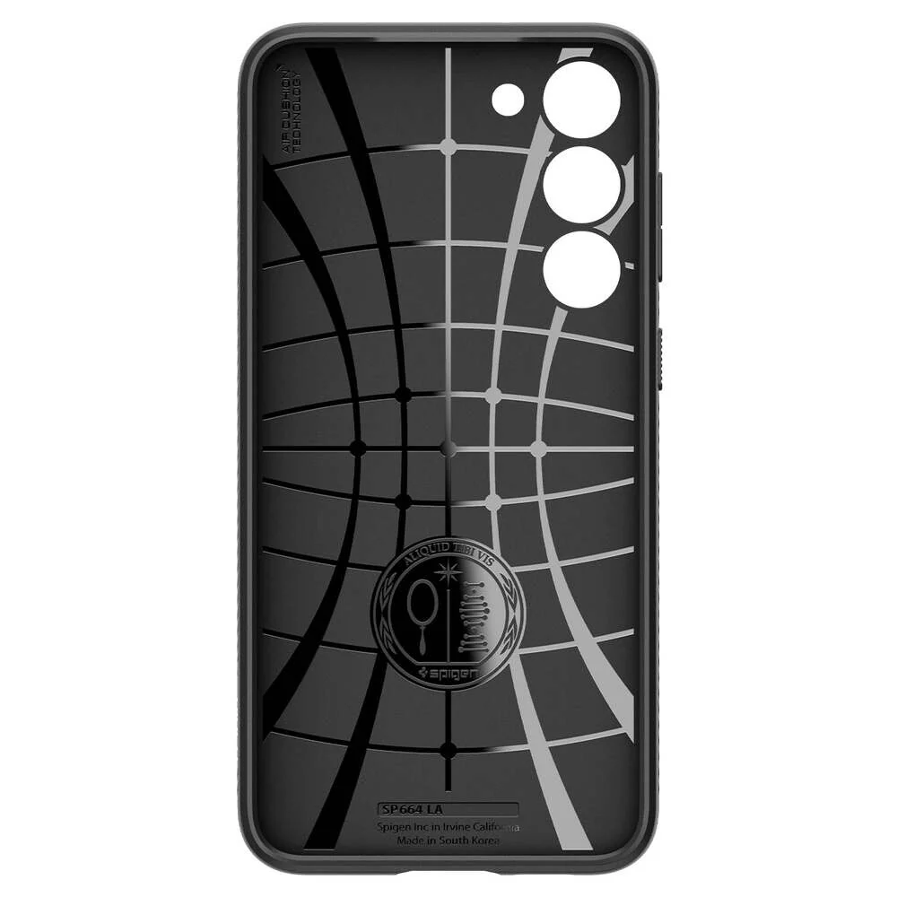 Spigen Samsung Galaxy S23 Liquid Air Case - Black - Image 5