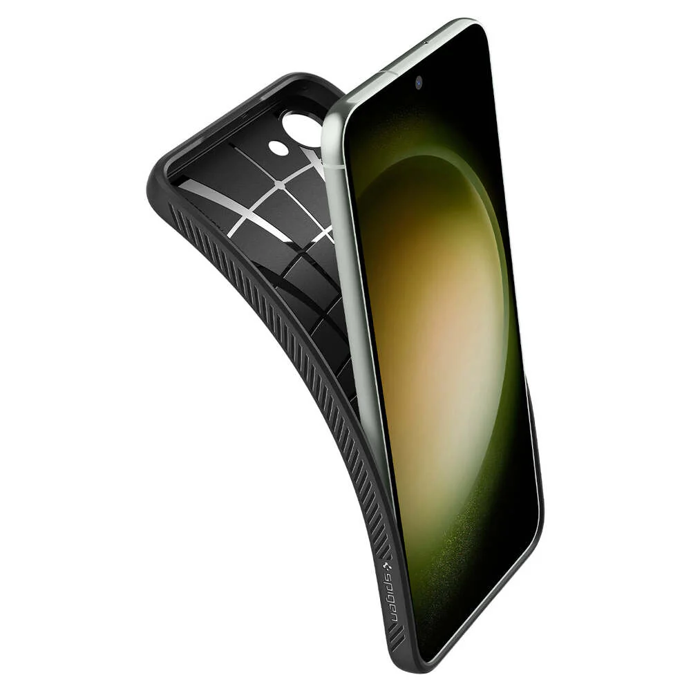 Spigen Samsung Galaxy S23 Liquid Air Case - Black - Image 6