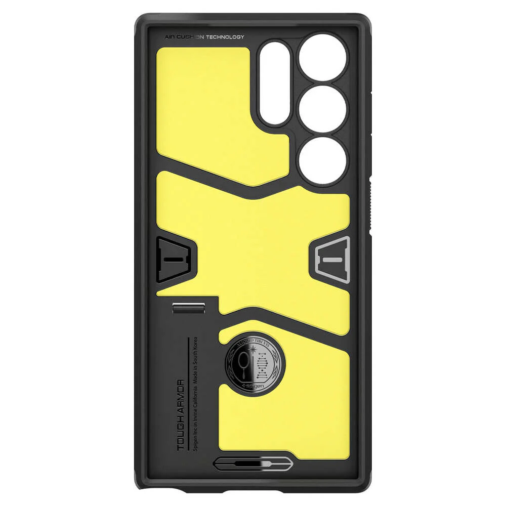 Spigen Samsung Galaxy S23 Ultra Tough Armor Case - Black - Image 4