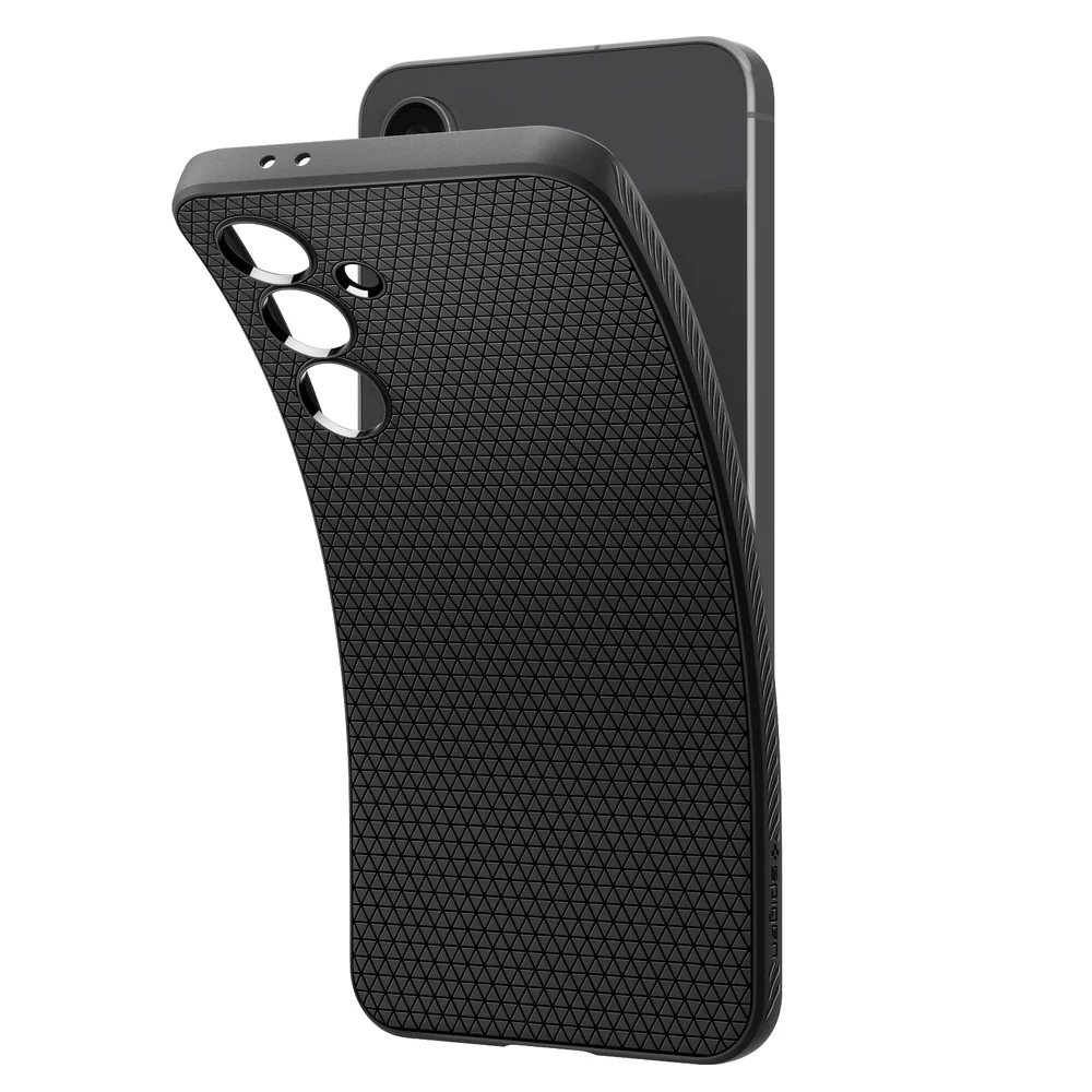 Spigen Samsung Galaxy S24 FE Liquid Air Case - Black - Image 5