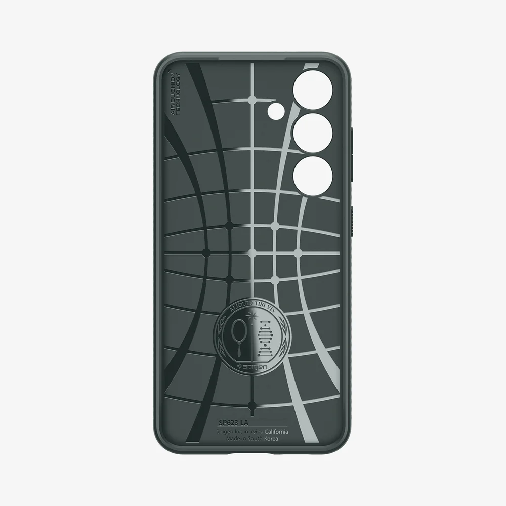 Spigen Samsung Galaxy S24 Liquid Air Case - Abyss Green - Image 5