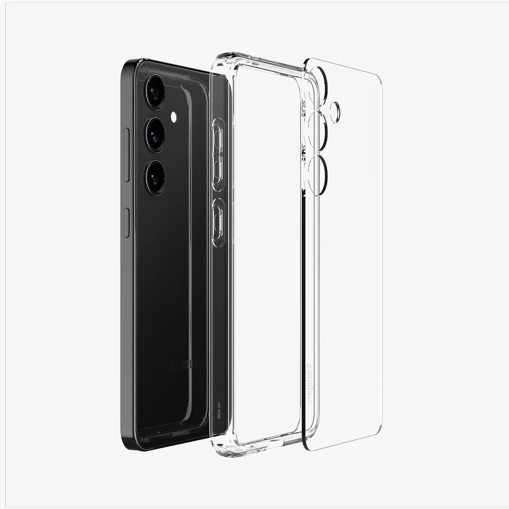 Spigen Samsung Galaxy S24 Plus Ultra Hybrid Case - Clear - Image 6