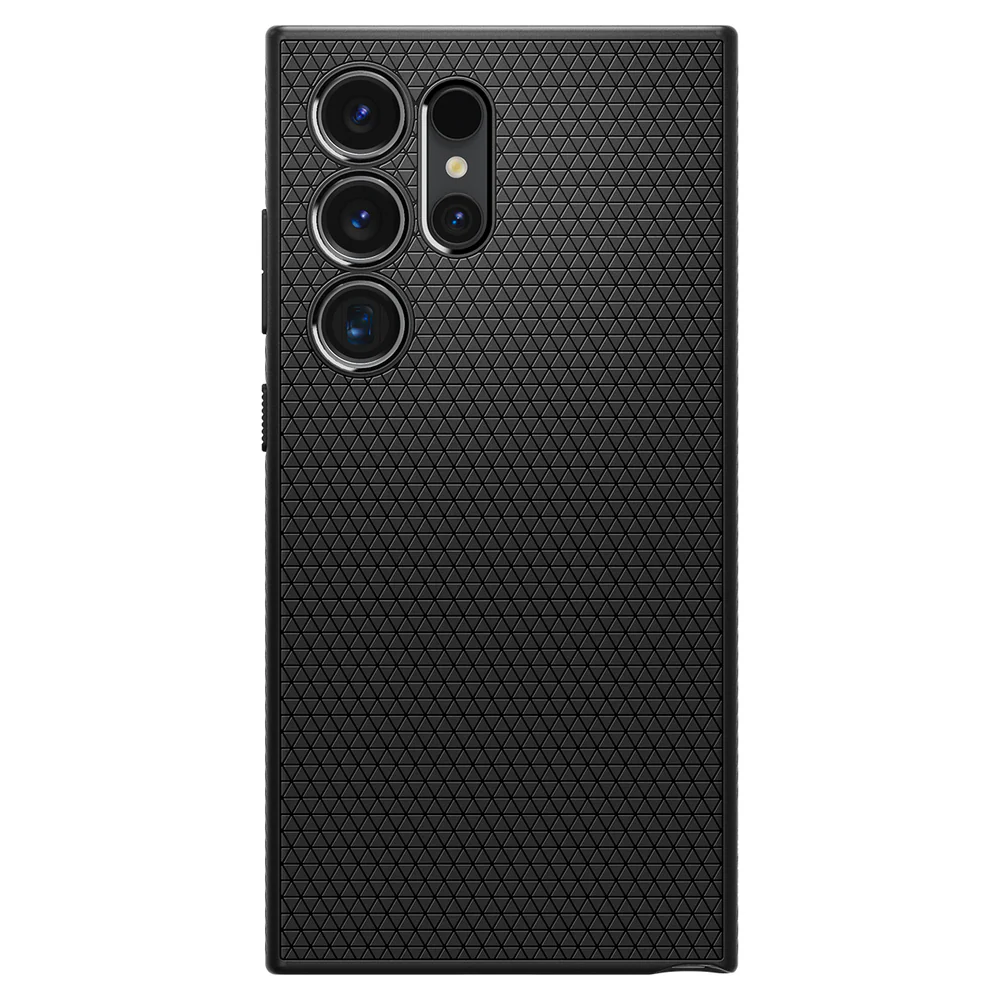 Spigen Samsung Galaxy S24 Ultra Liquid Air Case - Black - Image 3