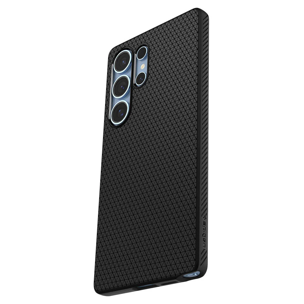 Spigen Samsung Galaxy S25 Ultra Liquid Air Case - Black - Image 5