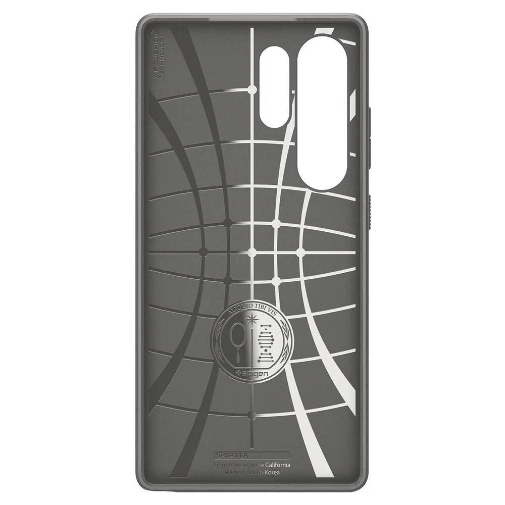 Spigen Samsung Galaxy S25 Ultra Liquid Air Case - Marble Grey - Image 3
