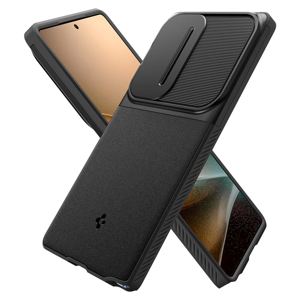 Spigen Samsung Galaxy S25 Ultra Optik Armor Case (Black) - Image 5
