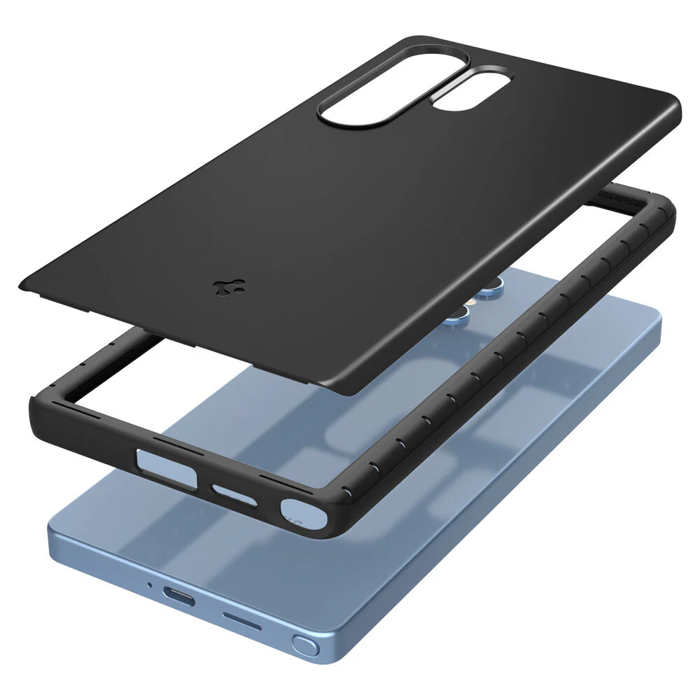 Spigen Samsung Galaxy S25 Ultra Thin Fit MagFit Case (Black) - Image 5