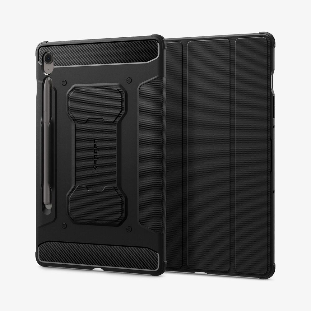 Spigen Samsung Galaxy Tab S10 FE 10.9 Rugged Armor Pro Case - Black - Image 2