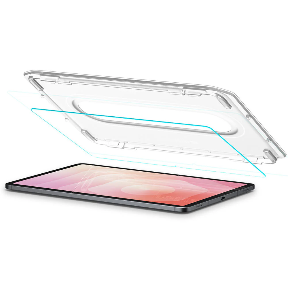 Spigen Samsung Galaxy Tab S11 11.0 GLAS.tR EZ Fit Pro 1PC Glass Screen Protector - Clear - Image 4