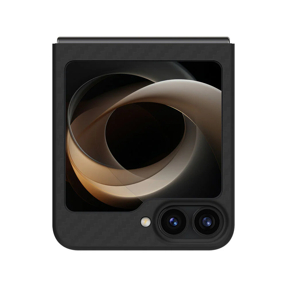 Spigen Samsung Galaxy Z Flip 6 AirSkin Aramid Case - Black - Image 4
