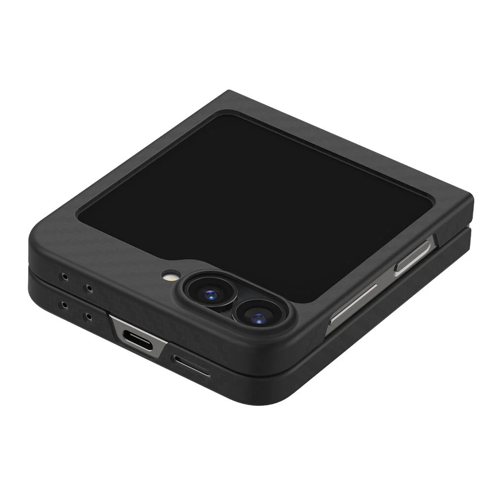 Spigen Samsung Galaxy Z Flip 6 AirSkin Aramid Case - Black - Image 5