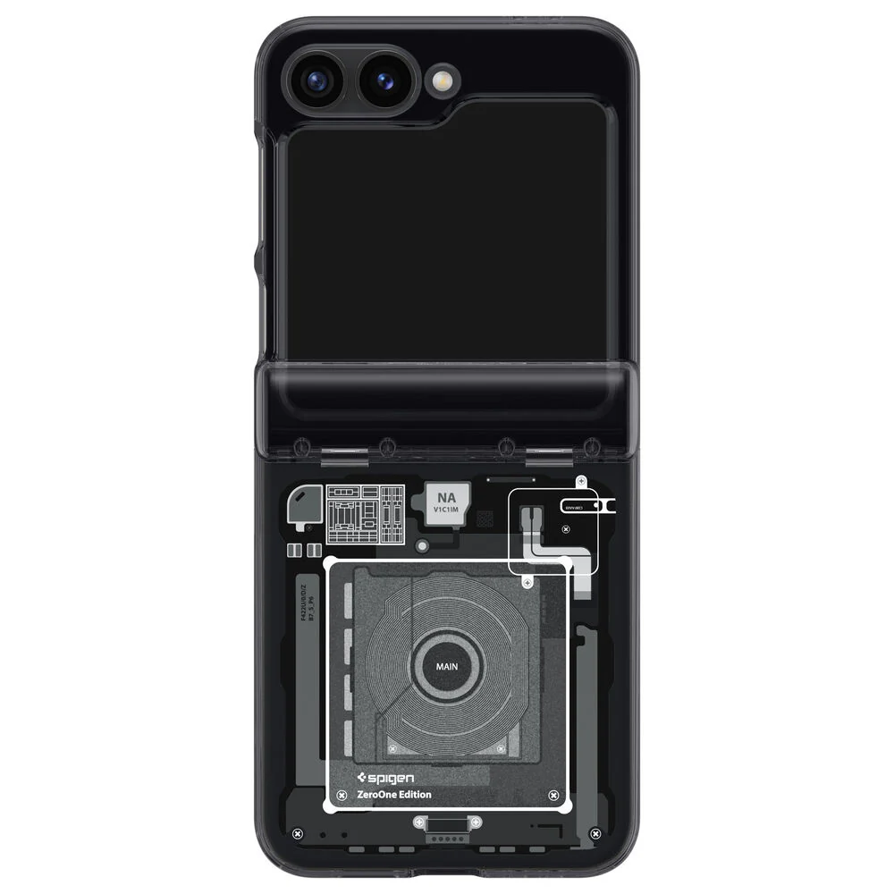 Spigen Samsung Galaxy Z Flip 6 Ultra Hybrid Pro Zero One Case - Zero One - Image 2