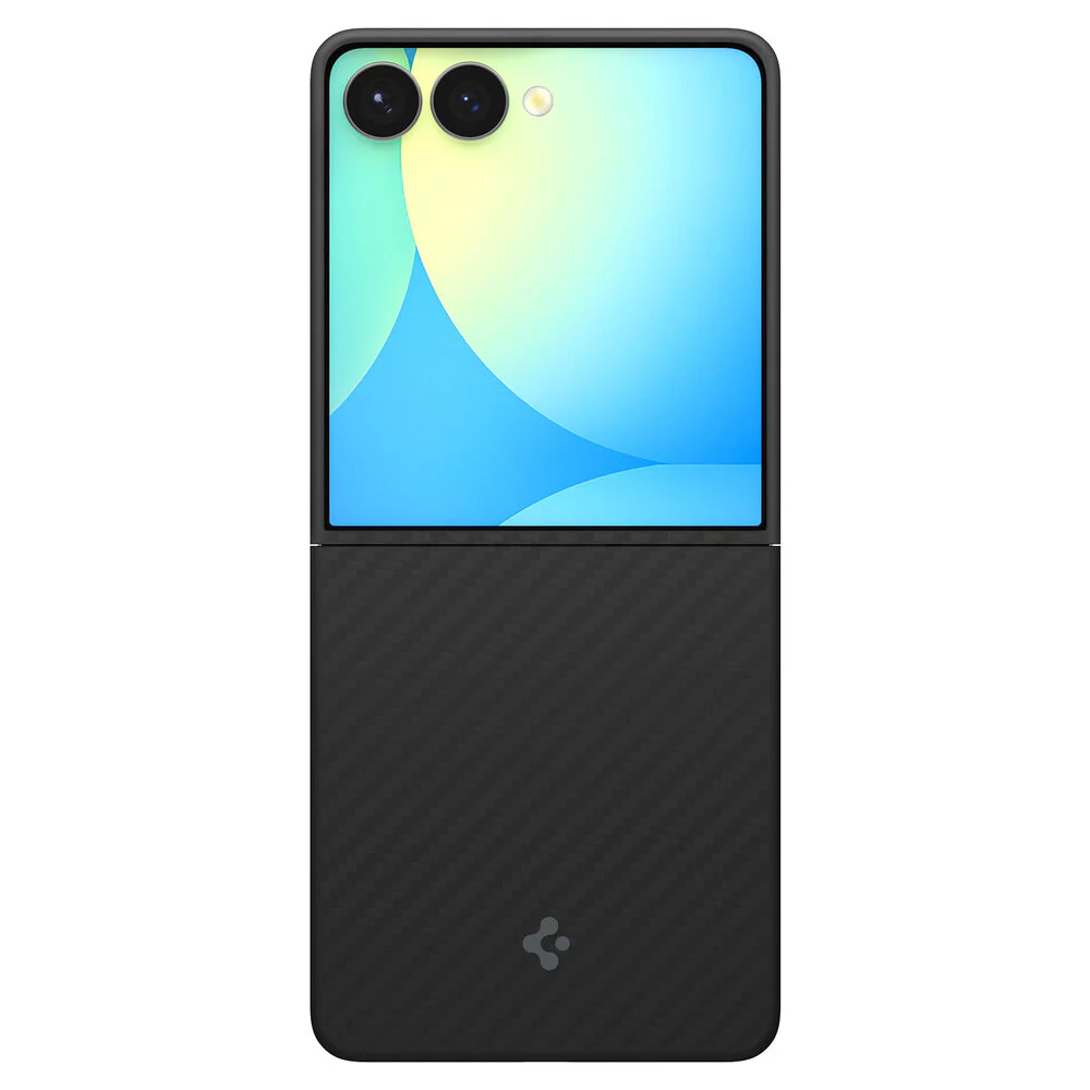 Spigen Samsung Galaxy Z Flip 7 Air Skin Aramid Case - Black - Image 3