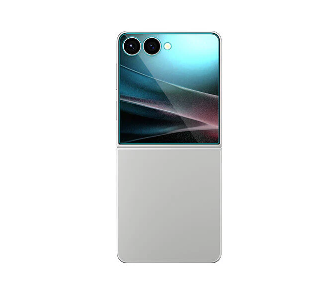 Spigen Samsung Galaxy Z Flip 7 GLAS.tR EZ Fit HD 2PCS Glass Screen Protector - Clear - Image 4