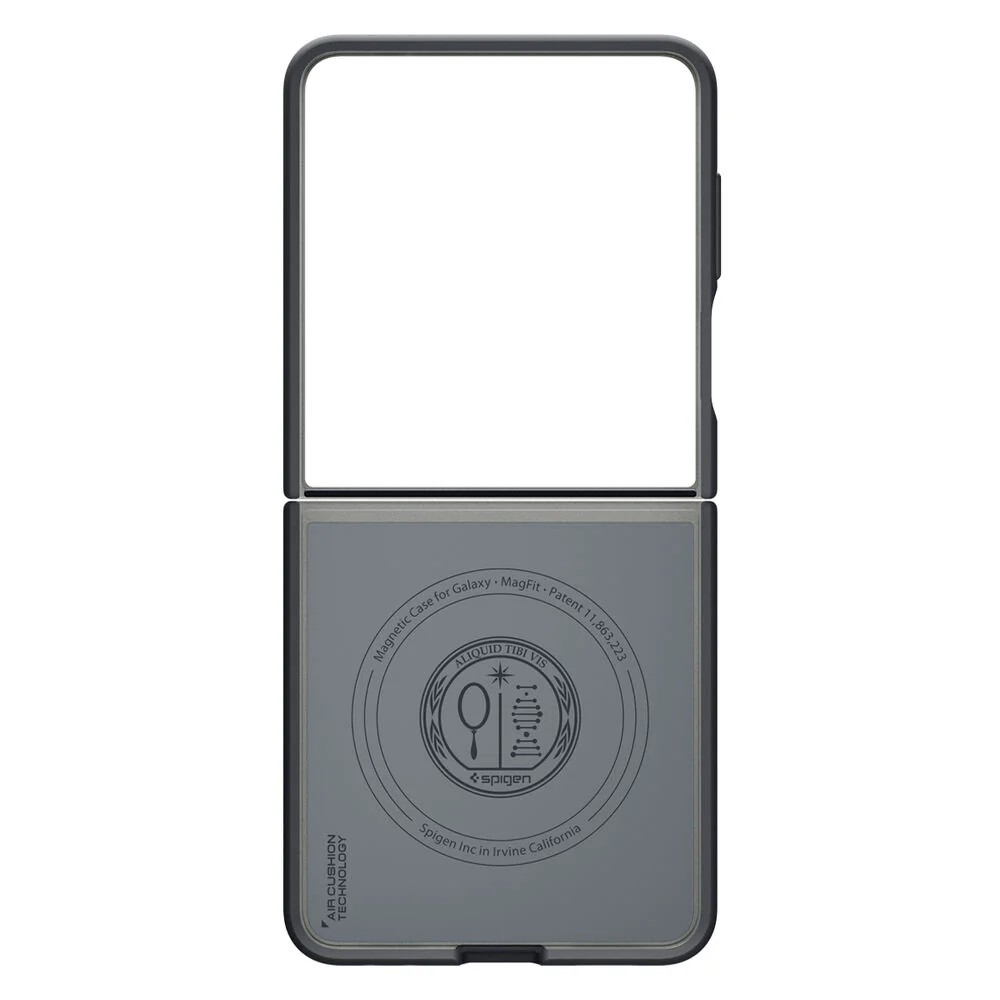 Spigen Samsung Galaxy Z Flip 7 Nano Pop (MagFit) Case - Black Sesame - Image 4