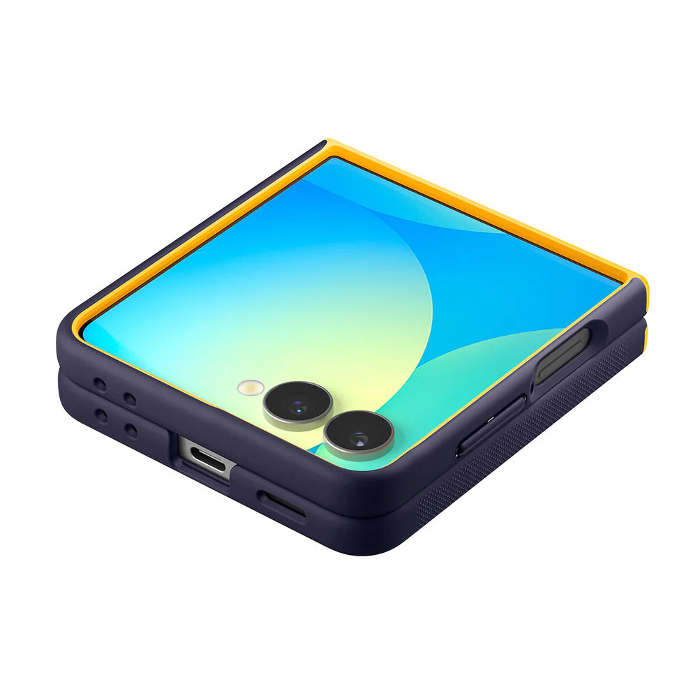 Spigen Samsung Galaxy Z Flip 7 Nano Pop (MagFit) Case - Blueberry Navy - Image 3