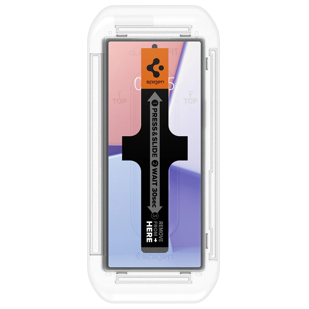 Spigen Samsung Galaxy Z Fold 6 EZ Fit GLAS.tR Slim 2PCS Glass Screen Protector - Clear - Image 5