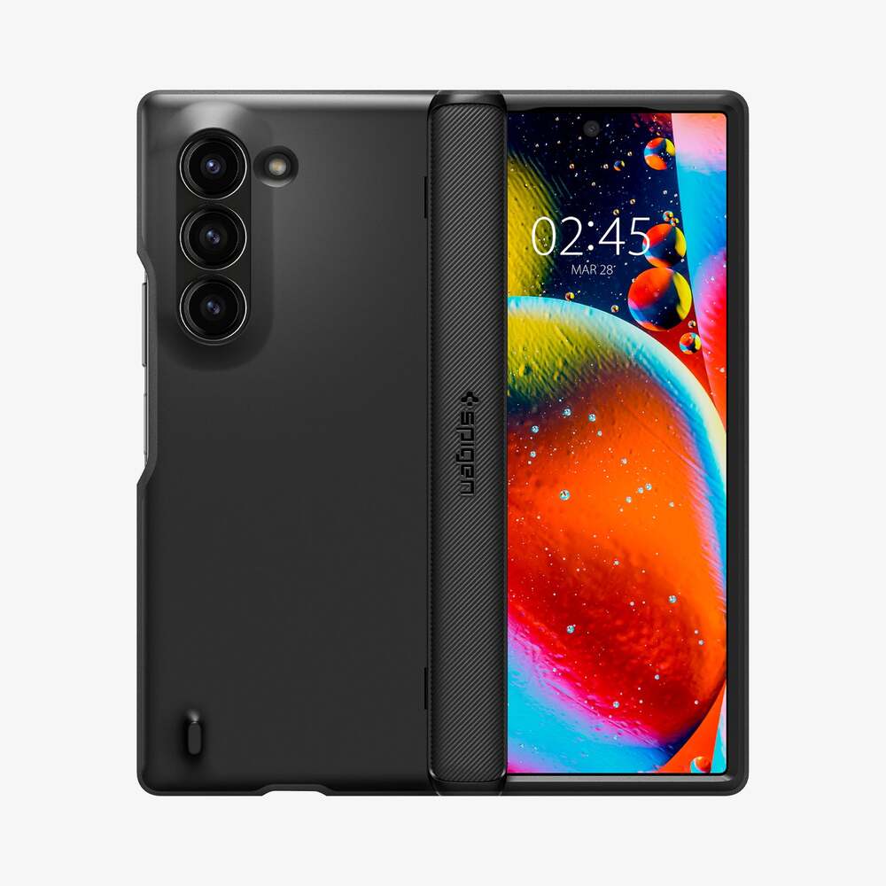 Spigen Samsung Galaxy Z Fold 6 Slim Armor Pro Case - Black - Image 3