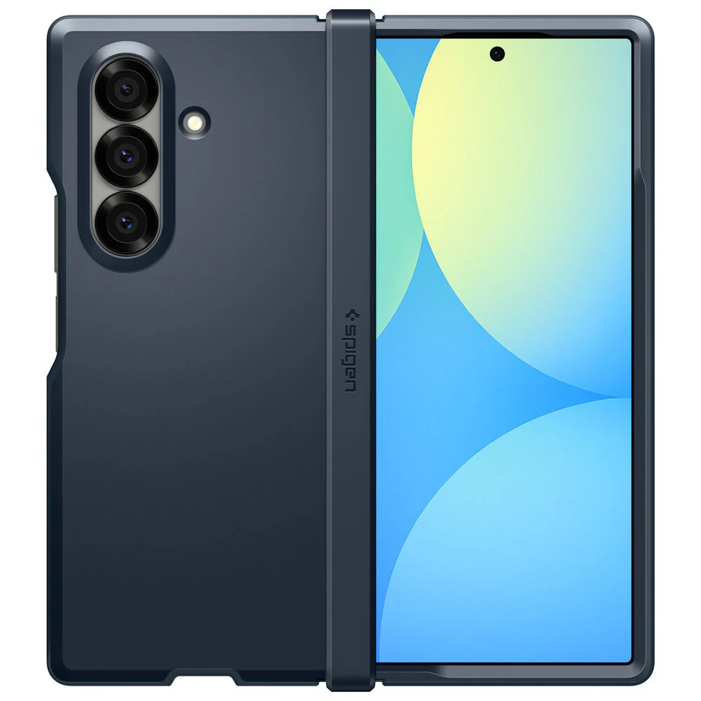 Spigen Samsung Galaxy Z Fold 7 Tough Armor Pro MagFit Case (Metal Slate) - Image 4