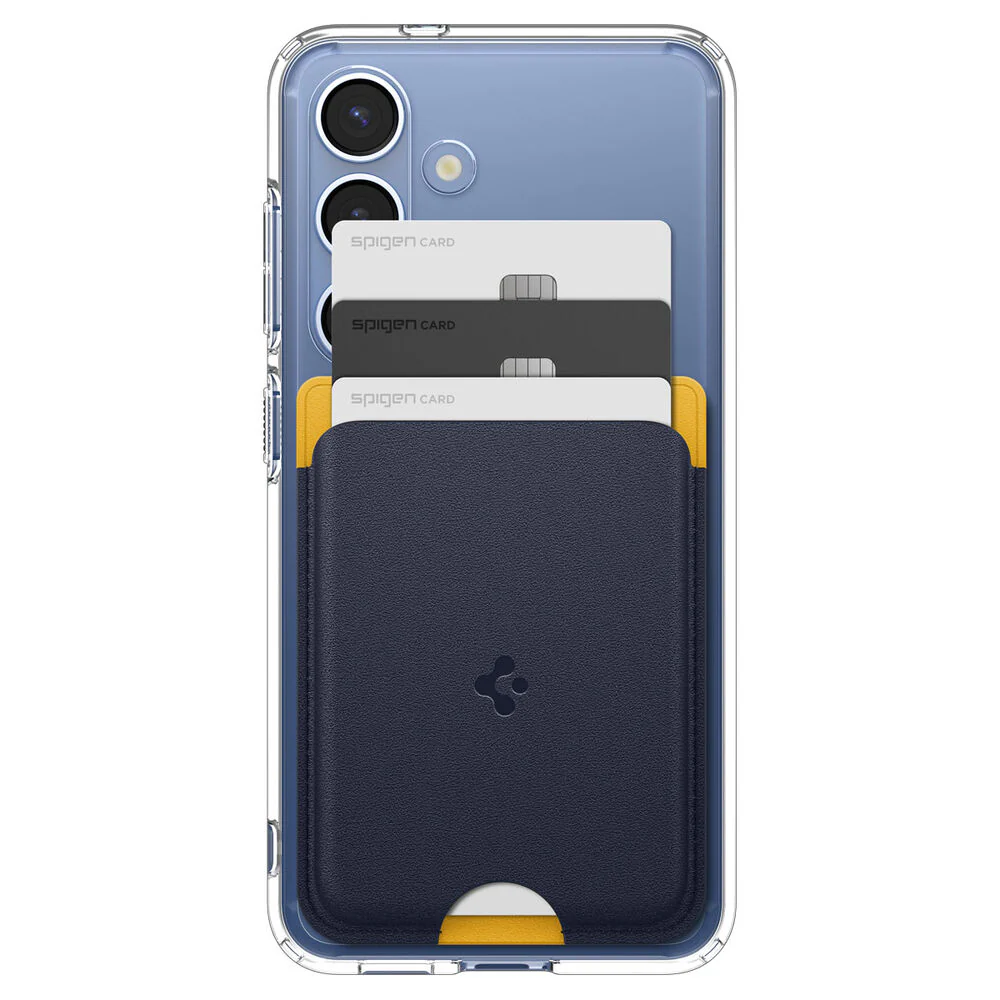 Spigen Samsung MagSafe Accessories Nano Pop (MagFit) Card Holder - Blueberry Navy - Image 3