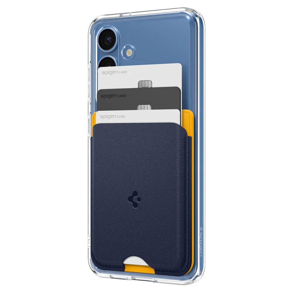 Spigen Samsung MagSafe Accessories Nano Pop (MagFit) Card Holder - Blueberry Navy - Image 4