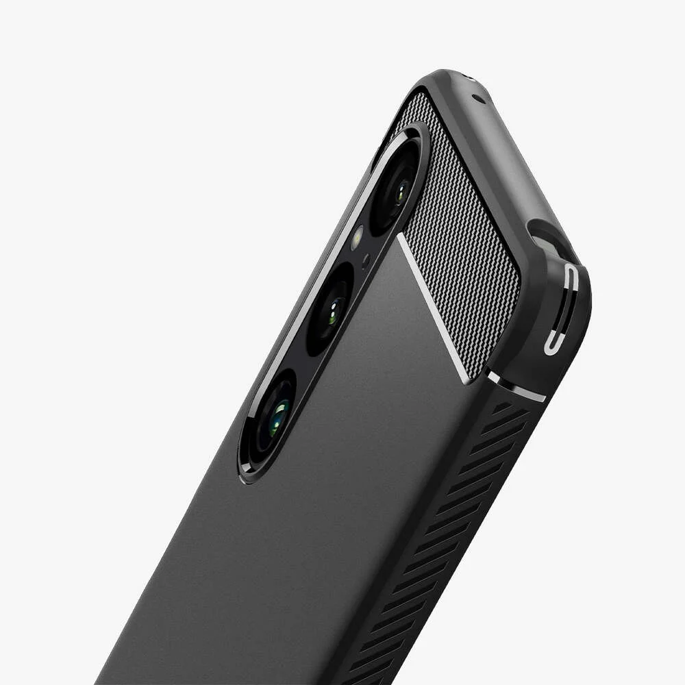 Spigen Sony Xperia 1 VI Rugged Armor Case (Black) - Image 6