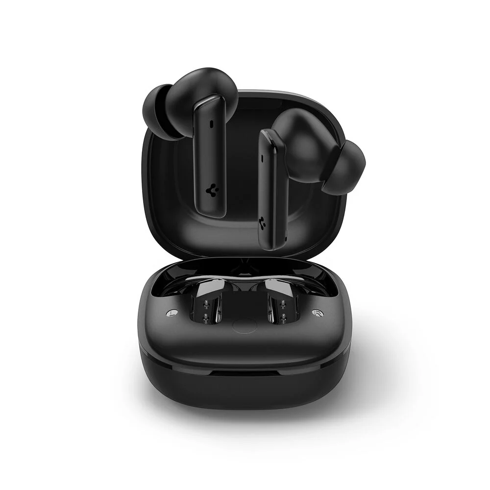 Spigen SPIGEN AUDIO Advanced Noise Cancellation Pro in-Ear Earbuds SA-TW P20 Earphone (Black) - Image 4