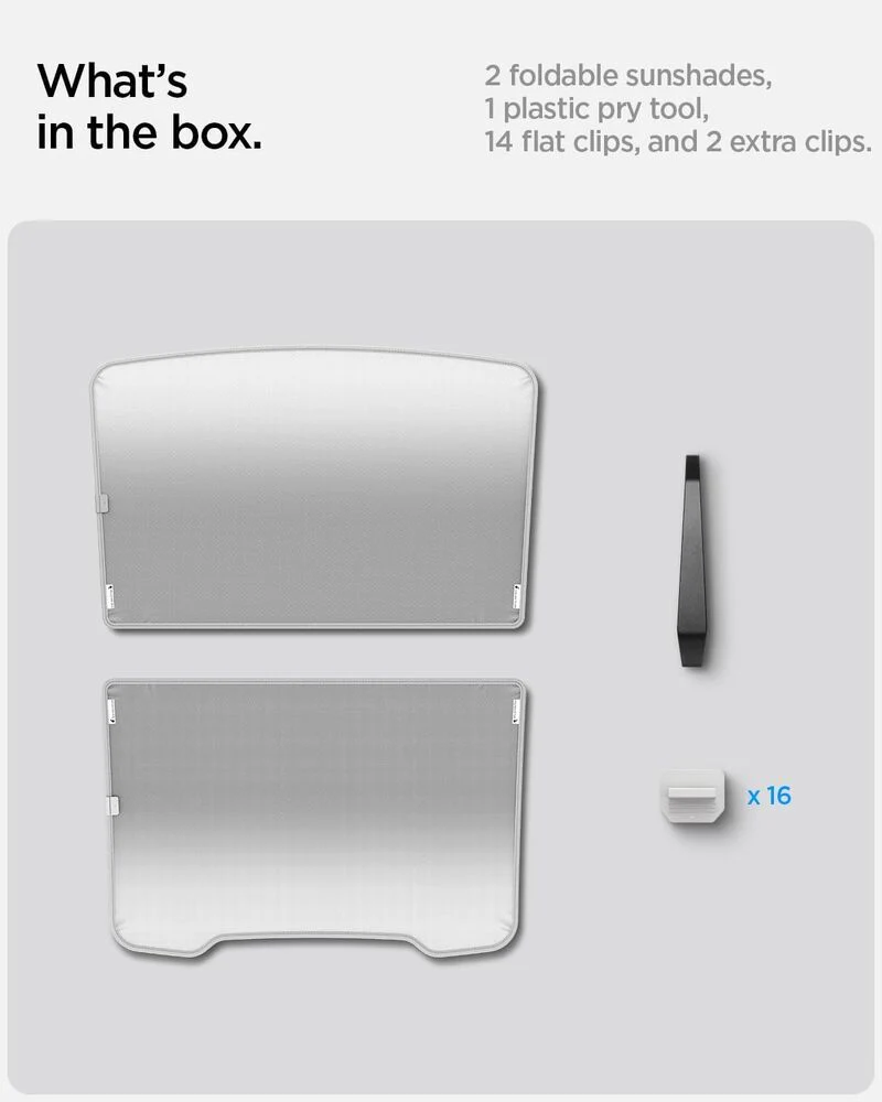Spigen Tesla Model Y Juniper (2025-2026) CryoShade Sunroof TO26YJ (Grey) - Image 2
