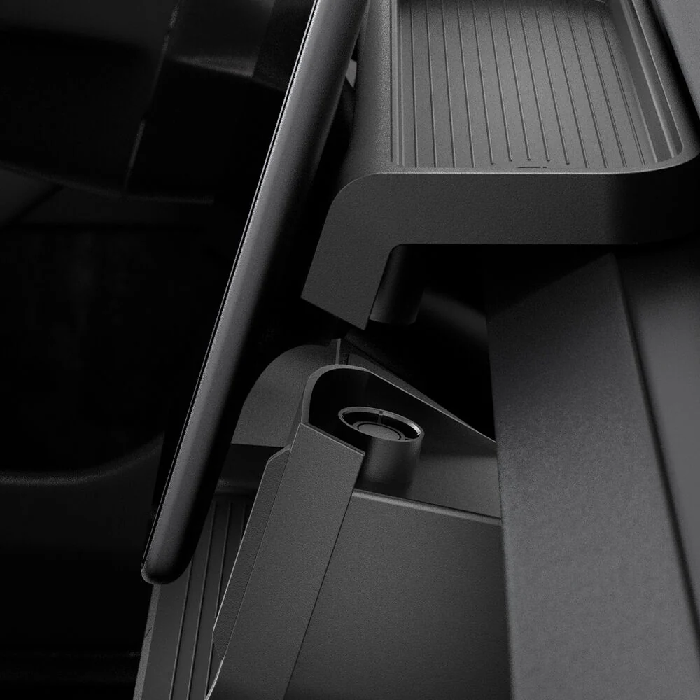 SPIGEN Tesla Model Y Juniper (2025-2026) Y L TO227H Under Screen Storage Organizer (Black) - Image 5