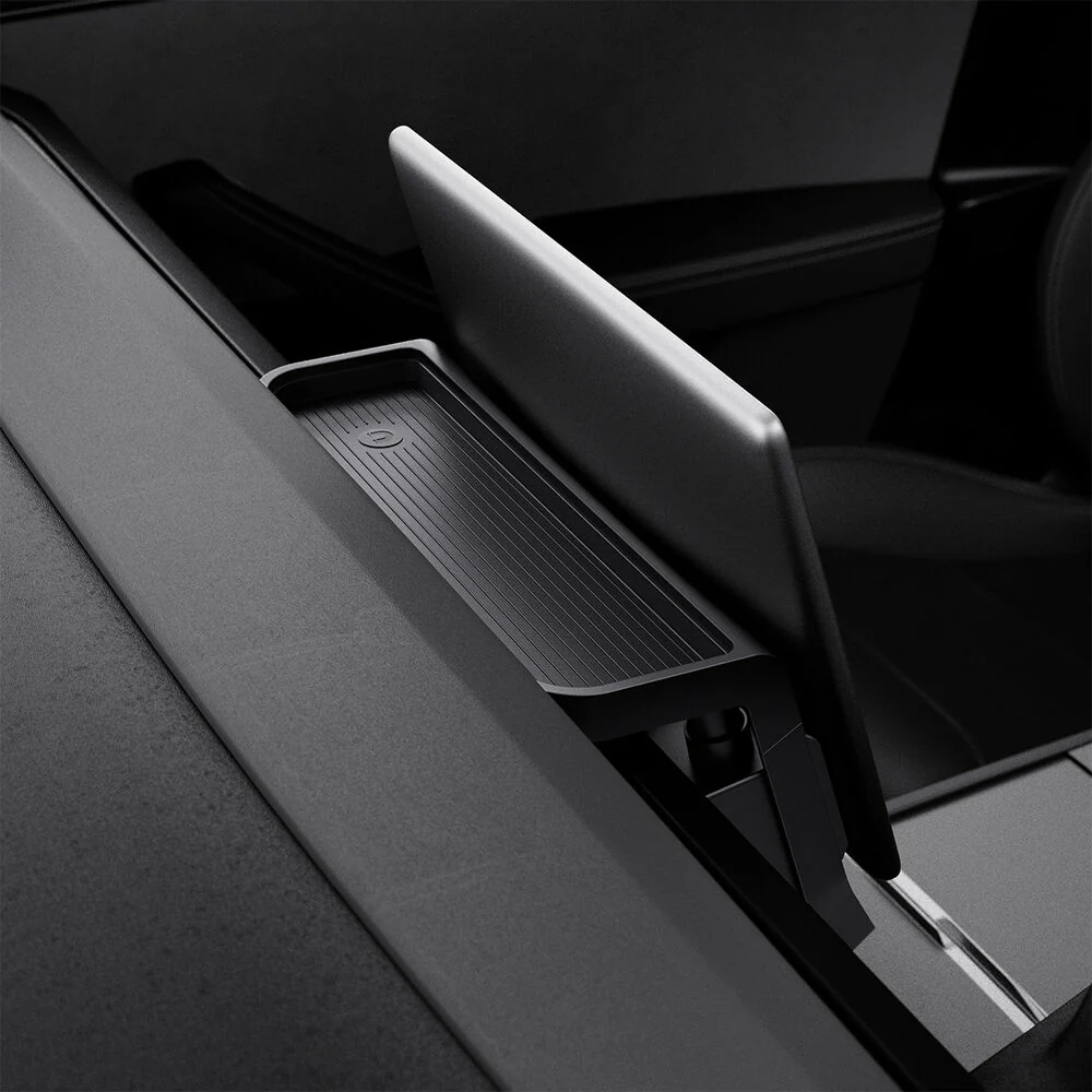 SPIGEN Tesla Model Y Juniper (2025-2026) Y L TO227H Under Screen Storage Organizer (Black) - Image 6
