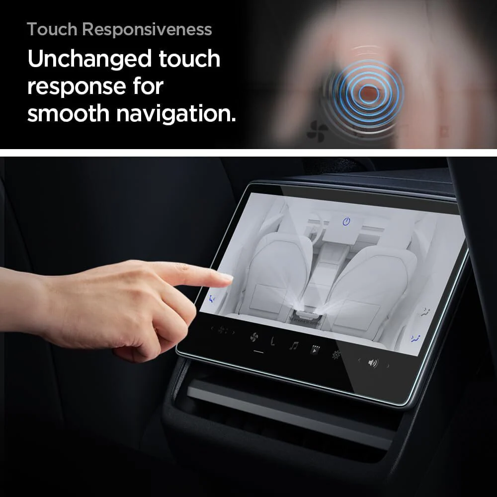 Spigen Tesla Tesla Glas.tR Slim Anti-Glare Glass Automotive Accessories - Anti Glare Clear - Image 5