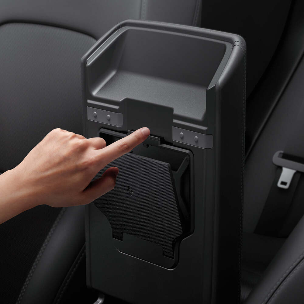 SPIGEN Tesla Y Juniper (2025-2026) Y L TO221H Center Console Hidden Storage Box (Carbon Edition) - Image 8