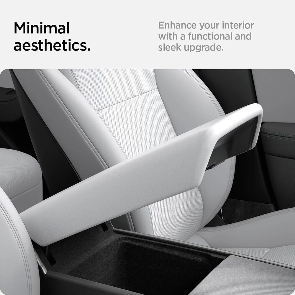 SPIGEN Tesla Y Juniper (2025-2026) Y L TO240H Console Armrest Cushion (White) - Image 10
